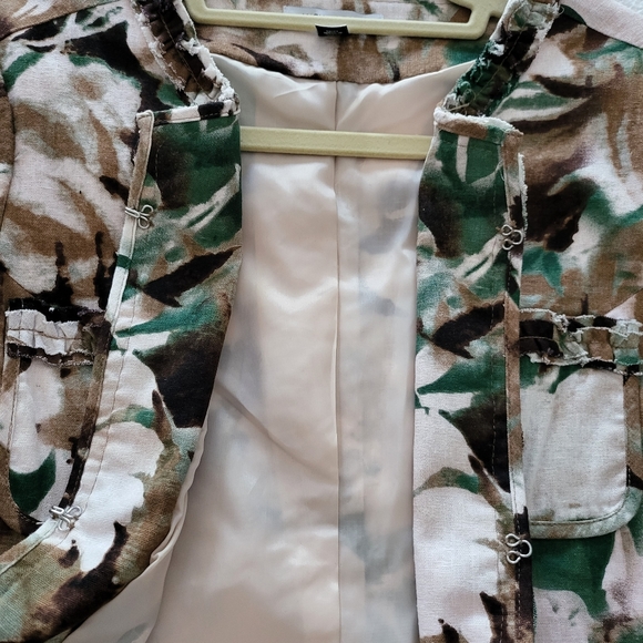Luciano Dante jungle pattern blazer, size M, NWT - Picture 8 of 8